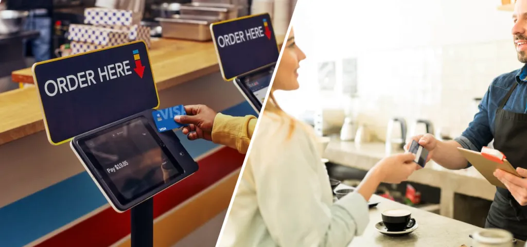 تفاوت کیوسک سفارش گیر ایرانی و وارداتی
