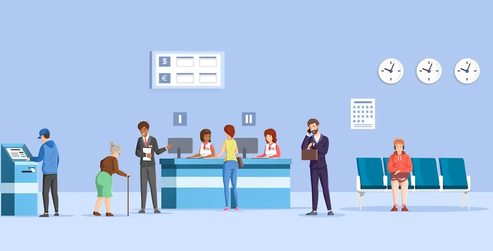 نقش استند لمسی در مدیریت صف و کاهش ازدحام
